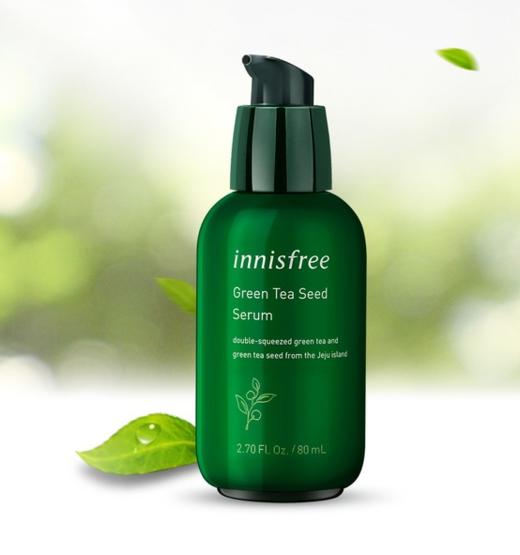 网红Innisfree悦诗风吟绿茶籽精萃小绿瓶 茶树精华80ml #05051156JPY带授权招加盟代理 商品图1
