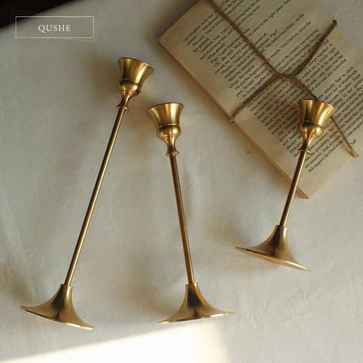 黄铜烛台三件套【运费自理】 商品图7