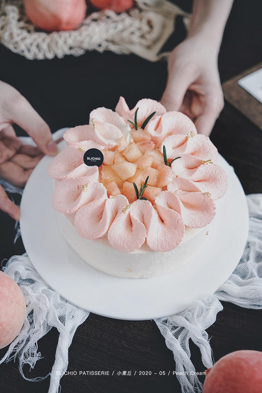 季节限定奶油 | 水蜜桃奶油口味蛋糕 - 是桃子呀