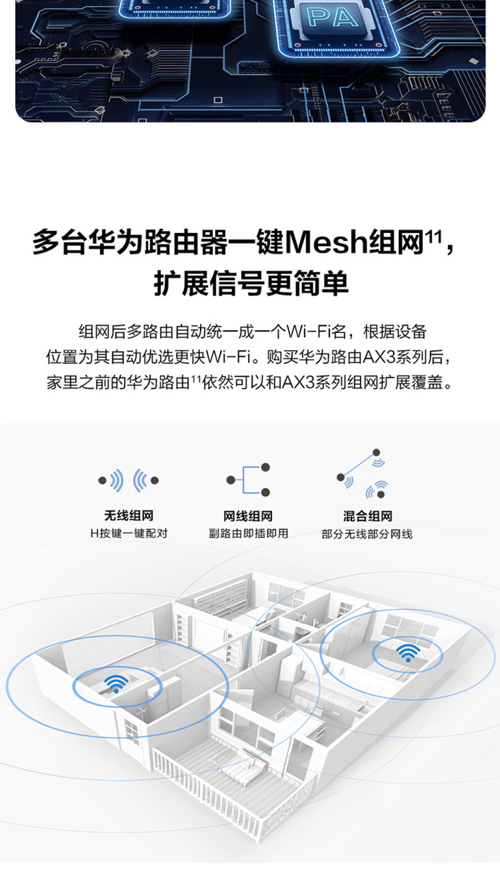 华为ax3路由器wifi6