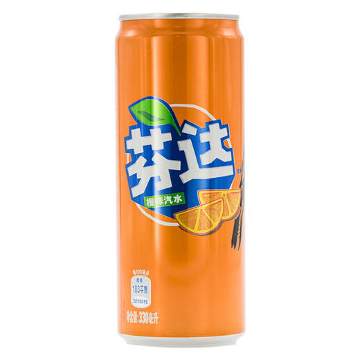 芬達橙味330ml17010029