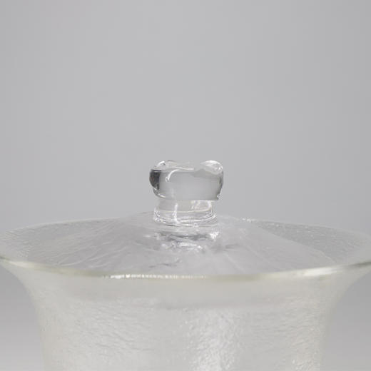 云中居 锤目纹玻璃盖碗 商品图2