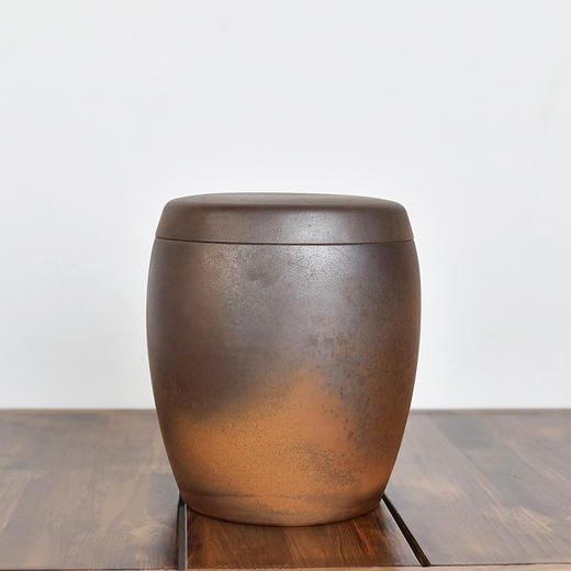 田记窑柴烧七子饼茶罐 商品图3