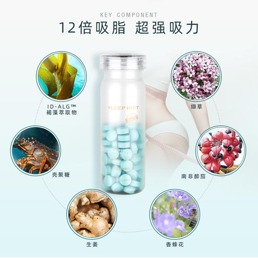 现货 澳洲bio-e酵素晚安溶脂片夜间酵素减脂瘦身安睡片90粒 商品图1