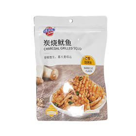 蜡笔小新85G炭烧鱿鱼风味熟食水产制品（孜香烧烤味）