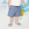 英氏-童衣类（夏）D0英梭短裤 星球蓝 商品缩略图0