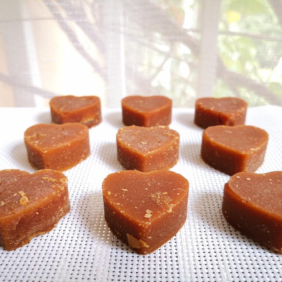 巧家心形红糖36粒530克