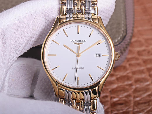 浪qin瑰丽系列L4.921.4 ，历时十个月匠心之作，复刻原版开模.所有配件和正品互换通用。男士腕表，精钢表带，自动机械机芯，透底 商品图0