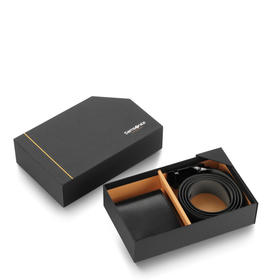 新秀丽皮带钱包礼盒套装男士商务牛皮腰带高档卡包生日礼物 BW6*018