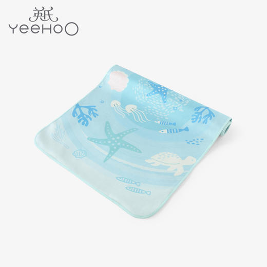 英氏-寝具类（夏）D0海冰大床凉席 清水绿 商品图0