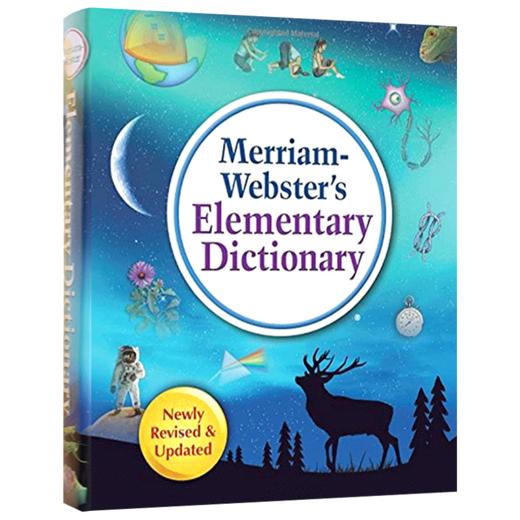 韦氏初级儿童基础词典 英文原版字典 Merriam-Webster's Elementary Dictionary 英文版 进口原版英语学习工具书 商品图0
