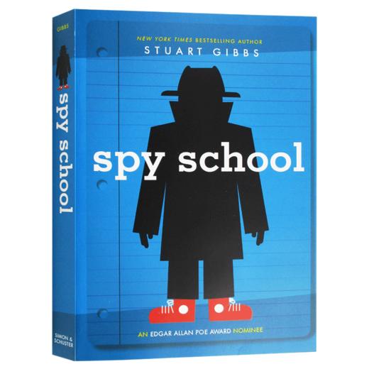 间谍学校1 英文原版 Spy School 儿童英语课外阅读章节书 英文版侦探小说 进口原版书籍 Stuart Gibbs 商品图1