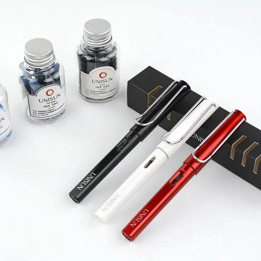 【开学季】UNISUN开拓者钢笔三支装+36支墨囊，颜值高+超顺滑 商品图2