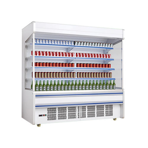 3米以下 一体风幕柜 便利店设备 3米及以上分体式 配10米铜管 包安装另加总价10% Windscreen cooler display 商品图4