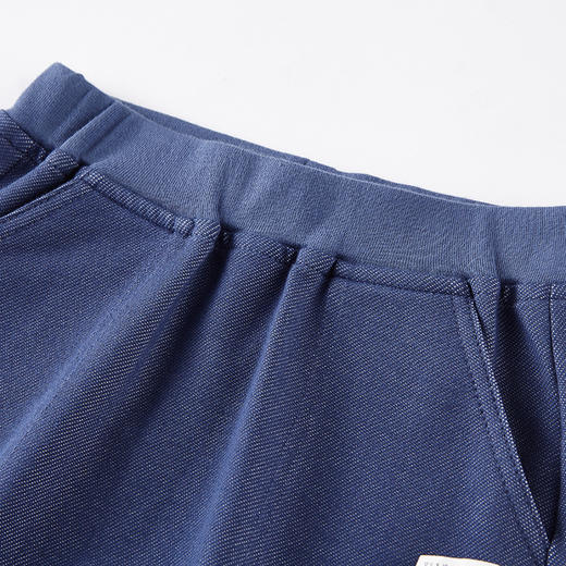 英氏-童衣类（夏）D0英针中裤 浅牛仔蓝 商品图1