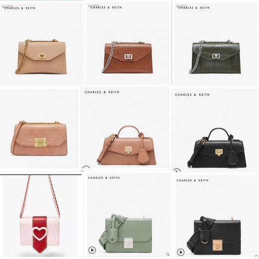 专柜原单Charles&Keith 小ck包包大团（第二个半价） 商品图0