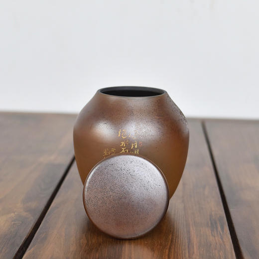 田记窑 柴烧茶叶罐 商品图2