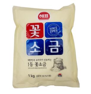 해표 꽃소금1kg 商品图0