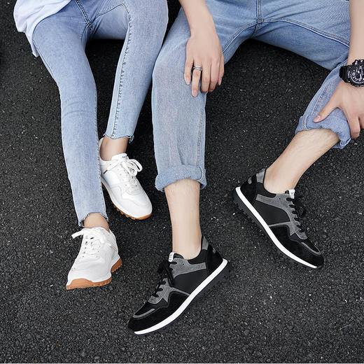 索菲娅2020新款慢跑拼色阿甘鞋男女情侣鞋（男款）SF03121601 商品图5