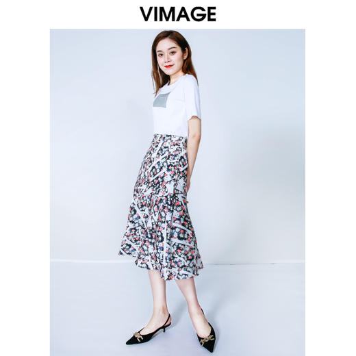 VIMAGE纬漫纪V906524半裙 商品图1