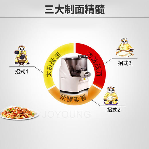 九阳（Joyoung）面条机 家用自动多功能和面 易清洗 JYN-L10（可做饺子皮） 商品图1