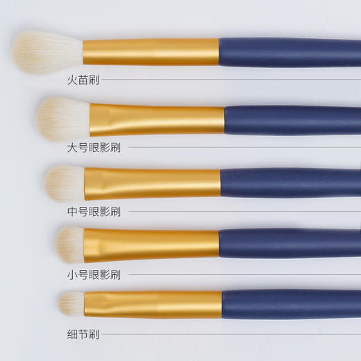 尔木萄 化妆刷套装 高光眼部化妆刷鼻影刷 软毛便携5支装 AMRTALS/amrtals 商品图4