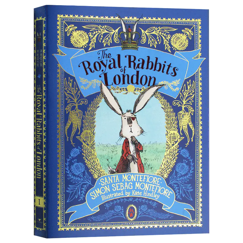 皇家兔1 特工之路英文原版the Royal Rabbits Of London 儿童英语章节小说英文版中小学生课外阅读进口原版书籍