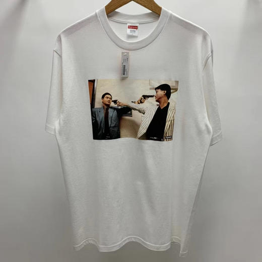 supreme喋血双雄短t男款