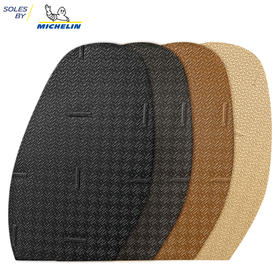 进口鞋底源自米其林SOLES BY MICHELIN进口心动防滑纹前掌鞋材鞋底换底修鞋材料