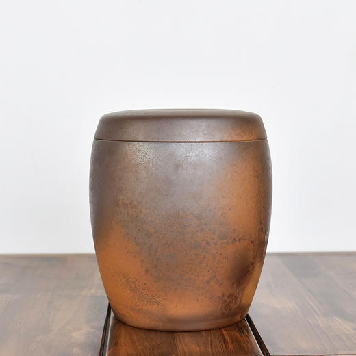 田记窑柴烧七子饼茶罐 商品图2