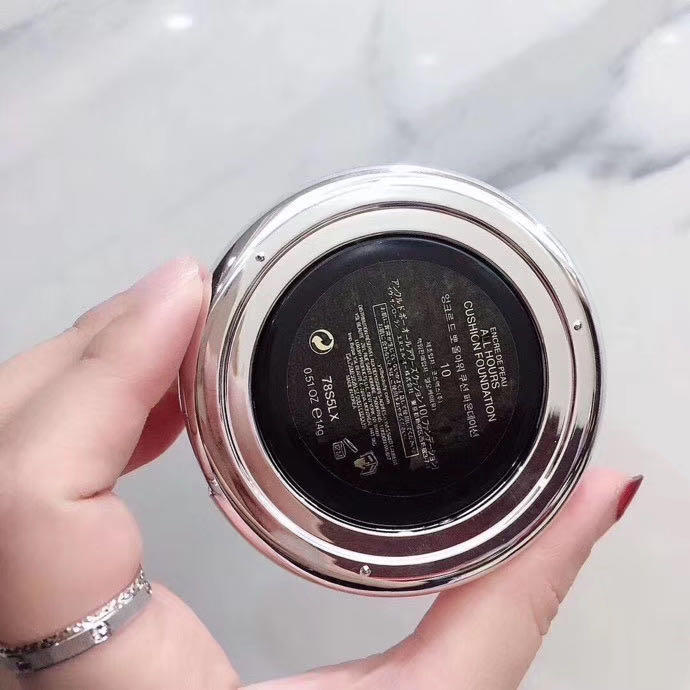 圣罗兰新款银盖气垫6g小样整日持妆质感哑光