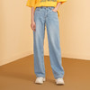 故宫宫廷文化&海思堡 宫喵  阔腿牛仔女裤 商品缩略图0