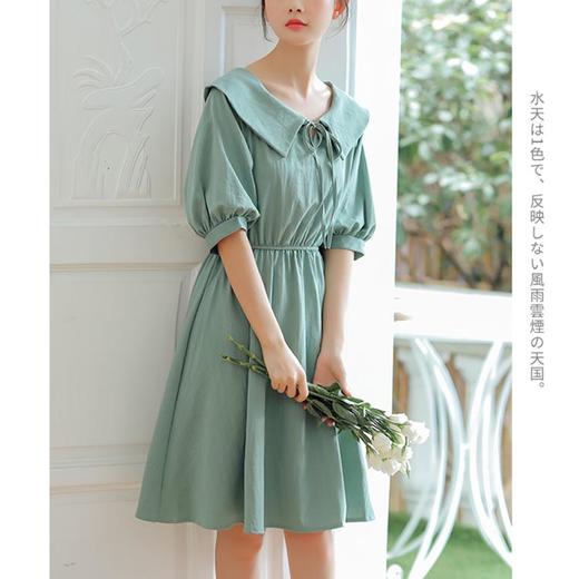 裁缝学苑 AG50女士连衣裙娃娃领收腰可爱裙子服装纸样裁剪图纸 商品图3