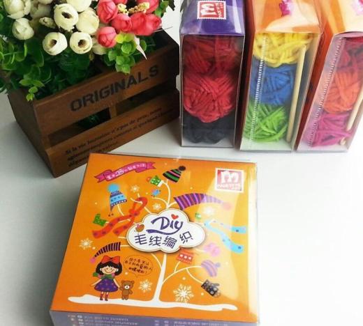 【我做的】腈纶毛线编织套装 商品图0