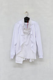 Aganovich 针织半身裙 TS51 白色
