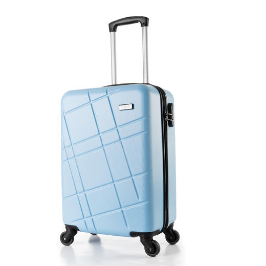 picasso麦吉毕卡索20寸万向轮蓝色拉杆箱bks180806k