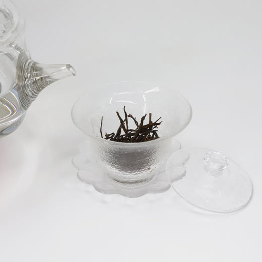 云中居 锤目纹玻璃盖碗 商品图1