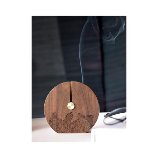 唯诗 | 「香满月」 多功能香薰器盘香炉沉香檀香创意礼品桌面摆件礼盒装 商品图6