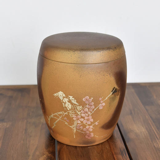 田记窑柴烧七子饼茶罐 商品图5