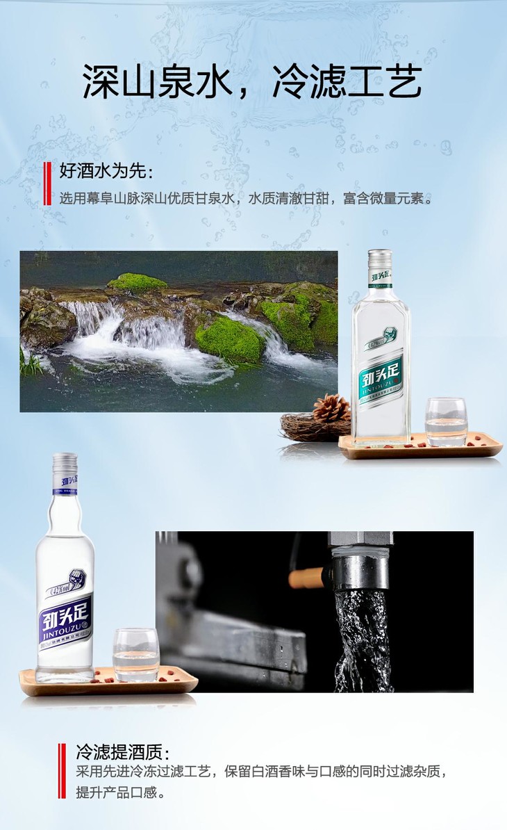 500ml42度劲牌劲头足酒(圆瓶)_1*1