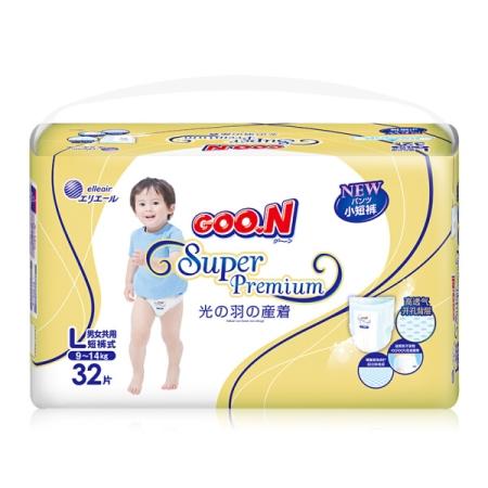 光羽 拉拉裤 |  大王光羽GOO.N 拉拉裤短裤穿脱式纸尿裤尿不湿尿布纸尿片包装随机 商品图3