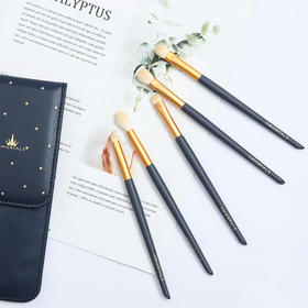 尔木萄 化妆刷套装 高光眼部化妆刷鼻影刷 软毛便携5支装 AMRTALS/amrtals