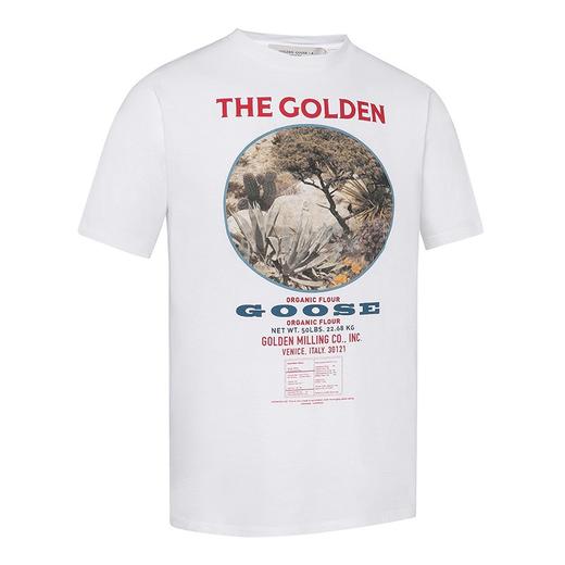 GOLDEN GOOSE 黄金鹅  女士风景印花短袖T恤G36WP026.R1 商品图2