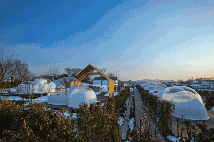 南京爆款ins网红星空宿泡泡屋6折低价套餐限时促销观日出赏星星浪漫