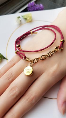 三生石 十二星座香氛 新国风两用款手链项链吊坠