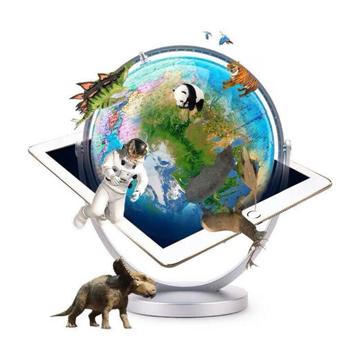 北斗儿童AR智能地球仪 4D实时动画、三维空间概念+3000个知识点,炫酷呈现立体世界 商品图1