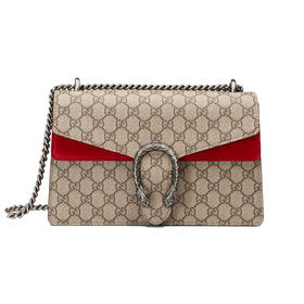 GUCCI 古驰  Dionysus系列小号GG肩背包 混色 400249 KHNRN 8698