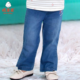 棉果果夏季女童牛仔长裤M222200220276