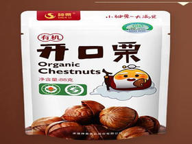丨有机丨板栗仁5袋 有机开口栗5袋  88g每袋