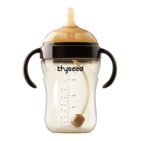 世喜奶瓶新生婴儿大容量宝宝 硅胶喝水杯 300ml